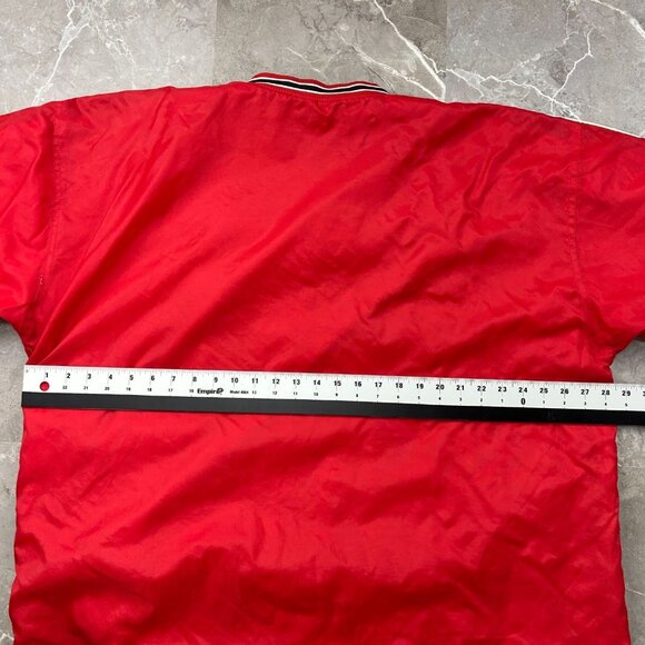 Vintage Steve Barrys Ohio State Jacket Mens 2XL XXL Buckeyes Lined Windbreaker - Picture 7 of 9